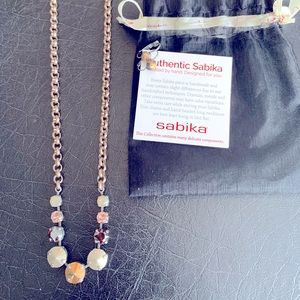 Sabika necklace and earrings